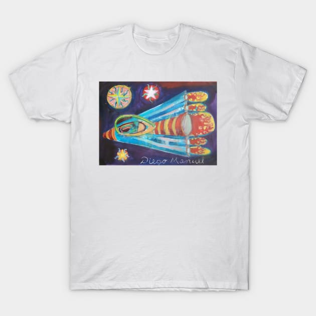 spaceship T-Shirt by diegomanuel
